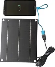 Outdoor Water Feature 6V 6W Solar Fountain Pump Kit6 Nozzles Solar Panel Powered Water Pump for Outdoor Pond Garden Bird Bath Fish Tank Fountain Supplies