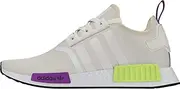 [adidas] NMD_R1 Shoe Men's Casual 8.5 Chalk White-Semi Solar Yellow