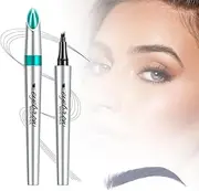 MKUCCD 2024 New Magic 3D Waterproof Microblading Eyebrow Pencil, Upgraded Contouring Pen With 8 Tipped Precise Brow Pen for Natural Fine Strokes