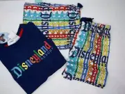 NWT PETER ALEXANDER KIDS DISNEYLAND PYJAMA SET SIZE 4
