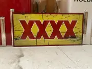 XXXX CASTLEMAINE PERKINS BEER QLD HUGE METAL SIGN BITTER