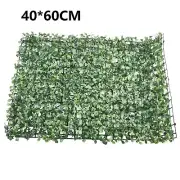 Artificial Plant Walls Foliage Hedge Grass/Mat/Greenery Panels Fence 40x60cm