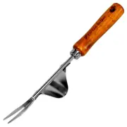 Weed Puller Heavy Duty Japanese Steel with Wood Handle, Hand Weeding Tool, Ma...