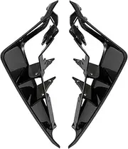 Motorbike Cowls Fit for Yamaha MT-09 SP 2021-2023 MT09 21-23 Motorcycle Accessories Sport Downforce Naked Side Spoilers Cowls Set(Black)