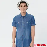 在飛比找PChome24h購物優惠-BOBSON 男款天絲棉牛仔襯衫(28003-53)