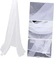 Kisangel 1pc Bed Mosquito Net Canopy Round Dome Crib Tent for Easy to Install Lightweight Bed Curtain White Durable Fine Mesh Netting for Ventilation and Comfort