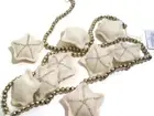 Pottery Barn Kids Christmas Tree Holiday Beaded Star Tree Garland New