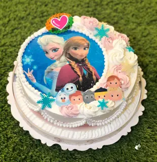 艾莎相片蛋糕/冰雪奇緣/安娜蛋糕/艾莎蛋糕/公主蛋糕/迪士尼蛋糕/客製蛋糕/造型蛋糕