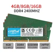 Crucial 16GB 8GB 4GB DDR4 2400Mhz PC4-19200 CL17 SODIMM Laptop Memory SDRAM BT