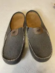 Mens Slippers with Arch Support Plantar Fasciitis Slipper Size 10.5 Wide