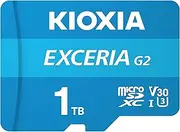 KIOXIA KLMEB001T Former Toshiba Memory, MicroSD, UHS-I U3, V30, Class 10, 100MB/s Read Speed, Nintendo Switch Operation, Certified Domestic Support, Genuine Product, 5 Years Manufacturer's Warranty