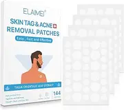 Skin Tag Remover Patches 144pcs Skin Tag Remover Pads Covers & Conceals Skin Tags Mole Wart Removal Patches