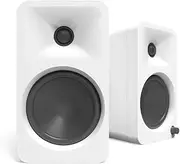 Kanto ORA4 140W Powered Reference Speakers with USB-C Input and Bluetooth - White, Pair
