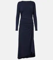 [Veronica Beard] Veronica Beard Gathered midi dress AU 8 blue