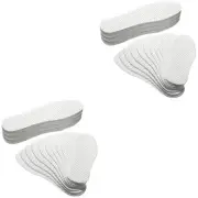 2 Pack Wood Pulp Insoles Comfortable Shoe Inserts Sweat-absorbing Pads