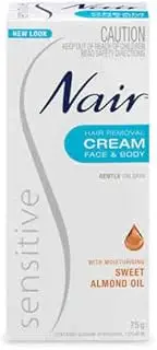 3 PACK OF Nair Hair Removal Cream Sensitive 75G