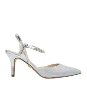 [NINA] Tonya Silver Baby Glitter Pump