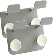 OFFIGAM Practical Hair Dryer Holder Adhesive Hair Dryer Rack Storage Home Beauty