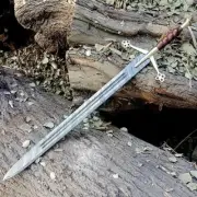Fully HAND FORGED Medieval Sword Claymore sword Battle Ready With Sheath