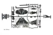 Tamiya TT-02 B Parts Suspension Arms # TAM51528 FREE US SHIPPING