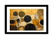 Bronze Touch Art Framed Print