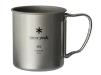 在飛比找樂天市場購物網優惠-├登山樂┤日本Snow Peak SP鈦金屬單層杯-450 