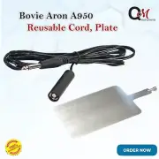 Bovie Aaron A950 Reusable Metal Plate & Cord CE Instruments Fast Shipping