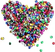10000pcs BULK CRAFT CUP SEQUINS MIXED COLORS AND SIZES Sequins and Spangles Craft Supplies