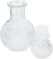 GOOHOCHY Whiskey Decanter Glass Brandy Dispenser for Quick Aeration Enhanced Flavor Stylish Minimalist Design for Home Bar Use and Various Spirits