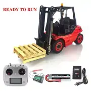 LESU 1/14 Hydraulic RC Assembled Forklift Transfer Ready To Run Truck with Light