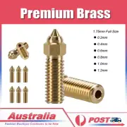 3D Printer Nozzles for Creality K1/K1 Max Brass Or Hardened Steel Full-size