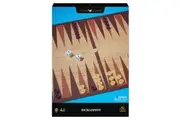 34pc Classic Games Backgammon Board Game Set Skill Strategy Play 2-Player 3+