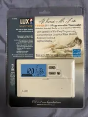 Lux Smart Temp TX1500E 5-1-1 Programmable Thermostat Model NEW! Fast Shipping!