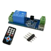 Infrared Remote Control Single Relay Module Self-Locking Tapping9111
