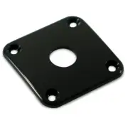 WD Music® Contoured Square Jack Plate, fits Gibson® Les Paul®. P100BC