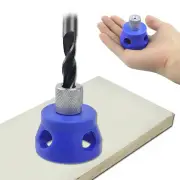 Handheld Woodworking Straight Hole Drilling Locator Vertical Machine with Size Range from 3mm to 10mm Circular Tenon Pos