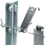 2 Pack Stainless Steel Fence Wire Twister Tool for T Post Clips