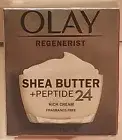 Olay Regenerist Shea Butter + Peptide 24 Night Moisturizing Cream 1.7 oz
