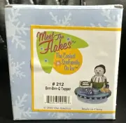 Meet The Flakes- The Coolest Snofamily On Ice Snowman Candle Topper Brrr-Brrr-Q