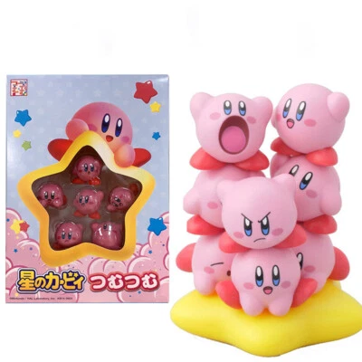 10pcs Set Anime Kirby PVC Action Figure Toys Collection Doll Model Kids Gifts