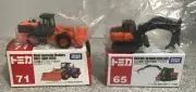 2 Different Takara Tomy Construction Toys, Front Loader and 2 Arm Handler