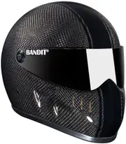 Bandit XXR Carbon Race Motorcycle Helmet, Size S for Men