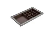 HIGOLD A Series Pull Out Wardrobe Storage Tray - Fits 900mm Cabinet - Multiple Sections