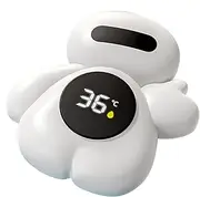 Baby Bath Temperature Monitor, Digital Shower Water Gauge, Accurately Measuring, Floating Safety Toy for Safe and Cozy Bath, Sturdy Design, 3.94x4.13 Inches