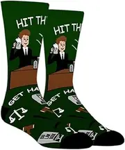 [Top Hat Lemon] Men's Novelty Sock