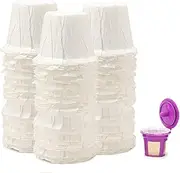 Couple Cups 100pcs Home Kitchen Coffee Filters Disposable Paper Filters Cups Single Serving Paper Filters Cups Couple's Cup