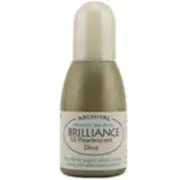 Tsukineko BRILLIANCE REFILL 20ML 053 pearlescent Olive Reinker Ink Craft