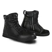 Blake Motorcycle Shoes for men - Leather, Breathable, Reinforced 10 Black Men
