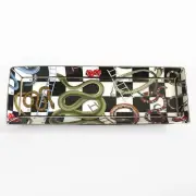 NEW Halcyon Days Pen Tray w/Platinum Edging Snakes & Ladders