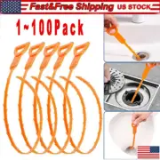 Drain Hair Cather 20 Inch Drain Snake Shower Drain Hair Trap Clog Remover Lot